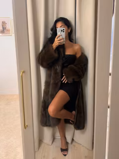 LUXE FAUX COAT