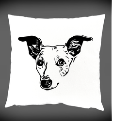 Whippet - Kuddfodral huvudstencil