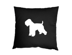 Soft coated wheaten terrier- Kuddfodral siluett