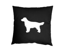Field spaniel - Kuddfodral siluett