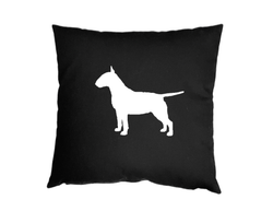 Bullterrier - Kuddfodral siluett