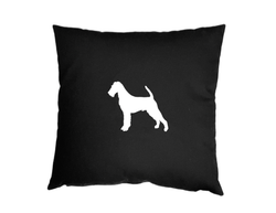 Irländsk terrier - Kuddfodral siluett
