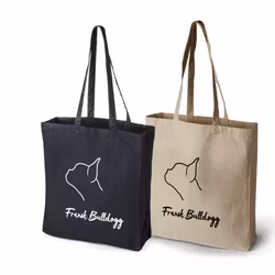 Fransk Bulldogg line - tygkasse