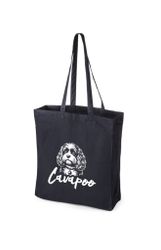 Cavapoo - svart tygkasse