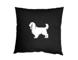 Cavalier king Charles spaniel - Kuddfodral siluett