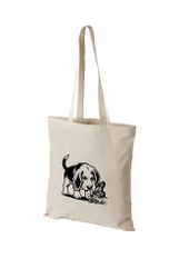 Beagle / fjäril - tygkasse
