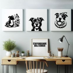 Tavla Staffordshire bullterrier
