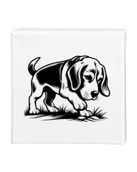 Tavla Beagle jaktmotiv