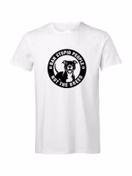 Ban stupid people - T-Shirt - stor dekal