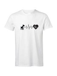 Bullterrier - pulse - T-shirt
