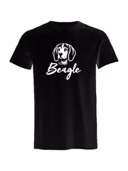 Beagle - T-shirt - svart