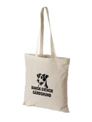 Dansk-svensk gårdshund /vector - tygkasse