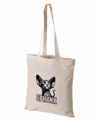 Sphynx smile - tygkasse
