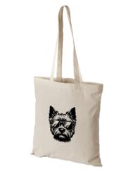Cairnterrier - flera motiv - tygkasse