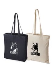 Basenji - tygkasse