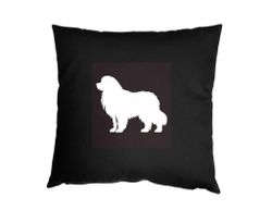 Newfoundlandshund - Kuddfodral siluett