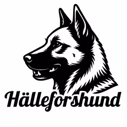 Bildekal - Hälleforshund