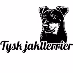 Bildekal - Tysk jaktterrier