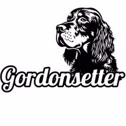 Bildekal - Gordonsetter