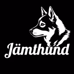 Bildekal - Jämthund vector