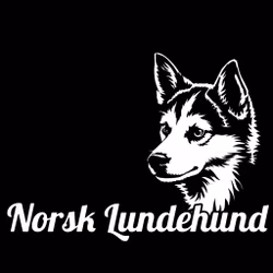 Bildekal - Norsk Lundehund