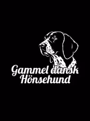 Kampanj - Bildekal - Gammel dansk hönsehund
