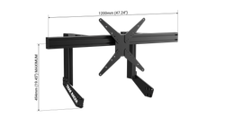Trak Racer Cockpit Integrerat Single Monitor Stand med VESA Mount  800mm Profil