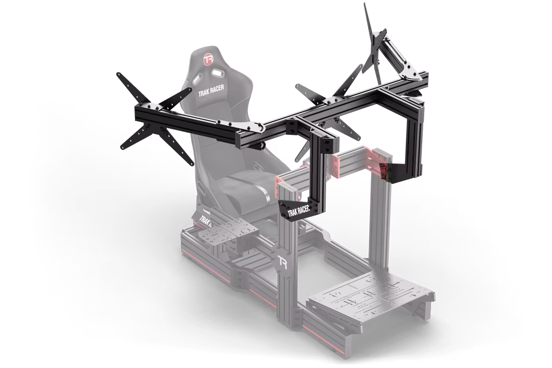 Trak Racer Trippel cockpit 32" monitorfäste