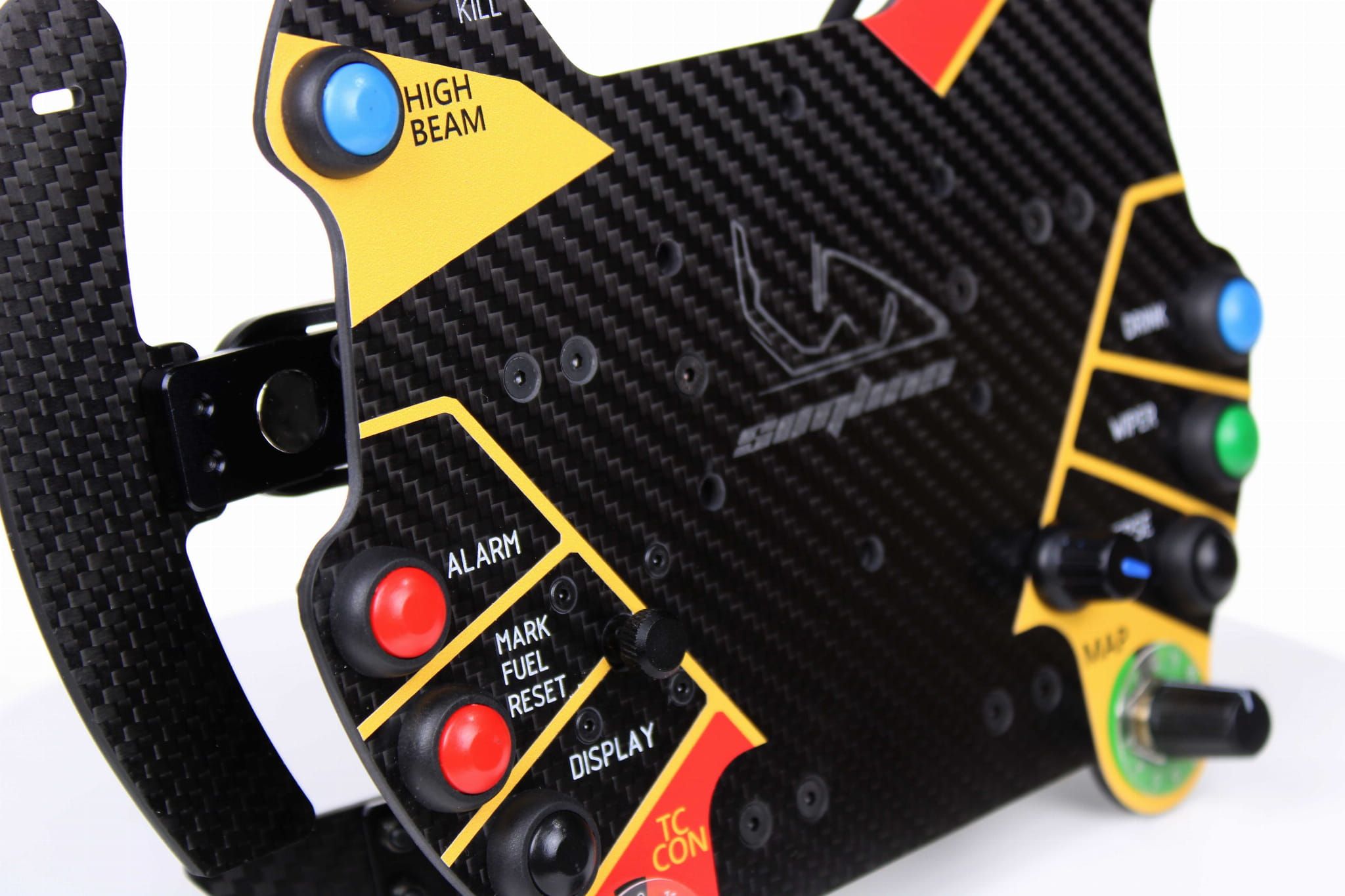 SimLine Button Plate GT3-R SC2 Dubbelkoppling