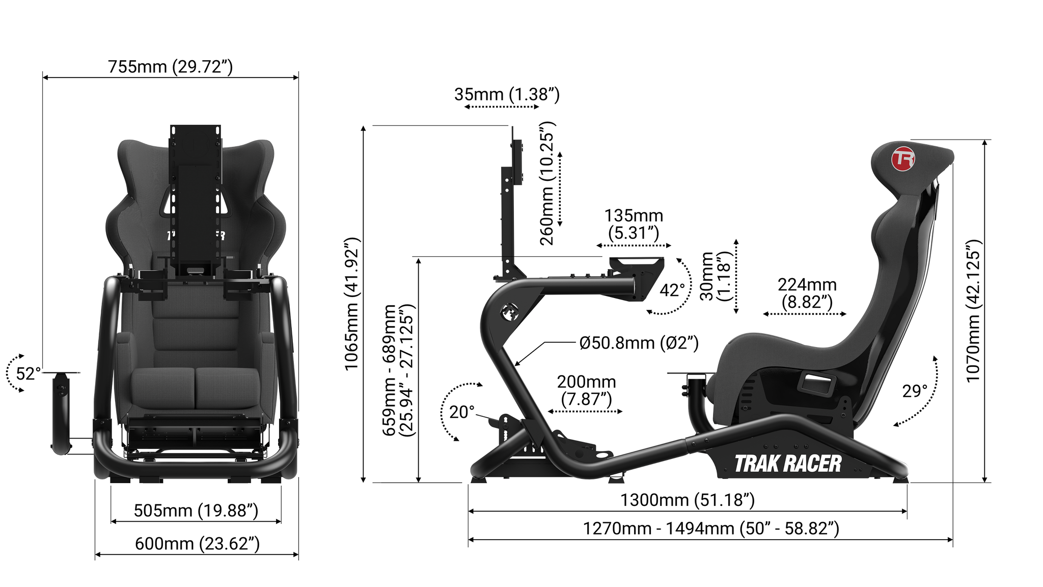 Trak Racer TR8 Pro Racing Simulator