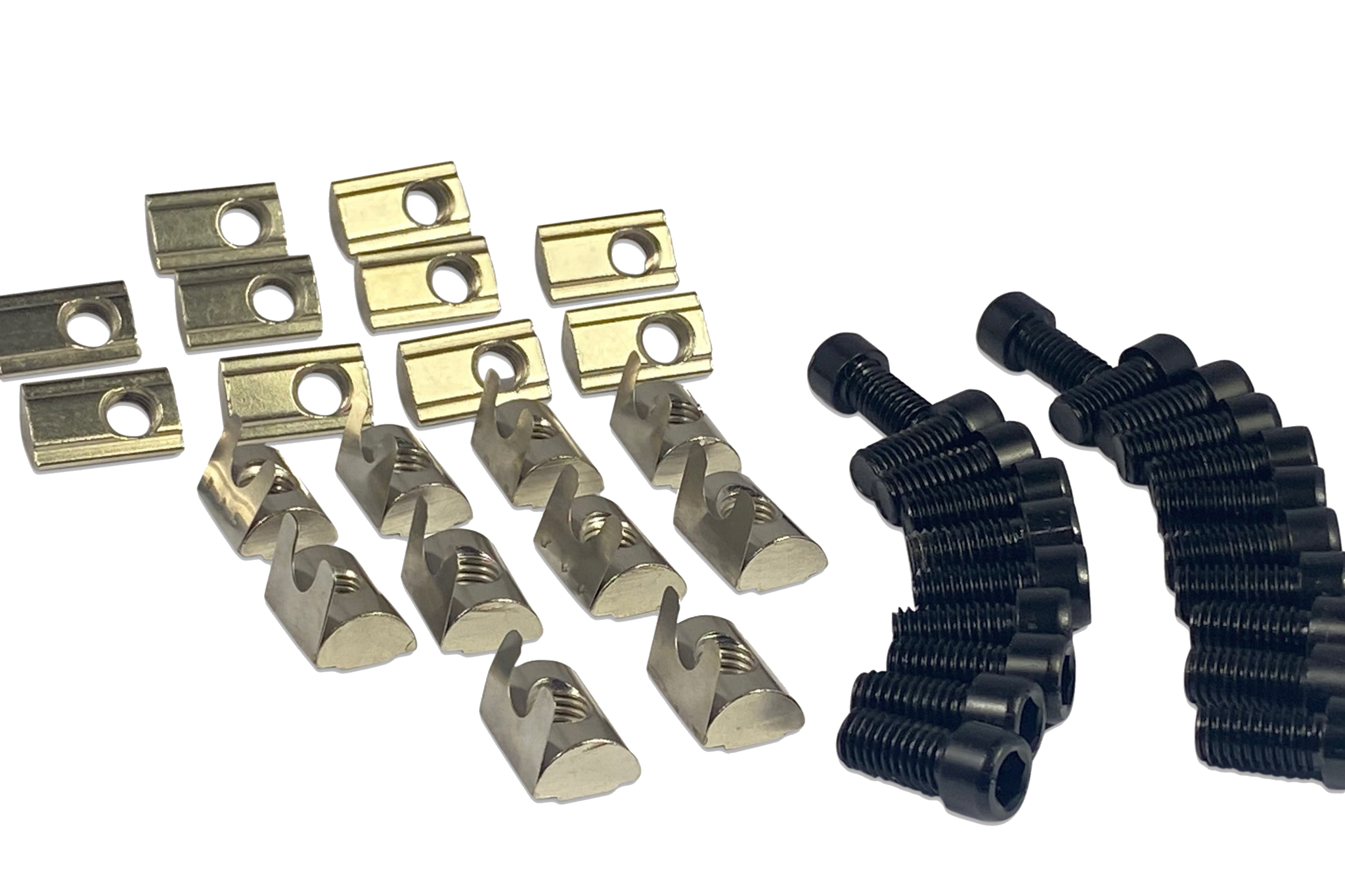 Trak Racer skruv och t-nuts Kit om 10st