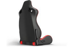 Trak Racer Recline stol svart med röda kanter