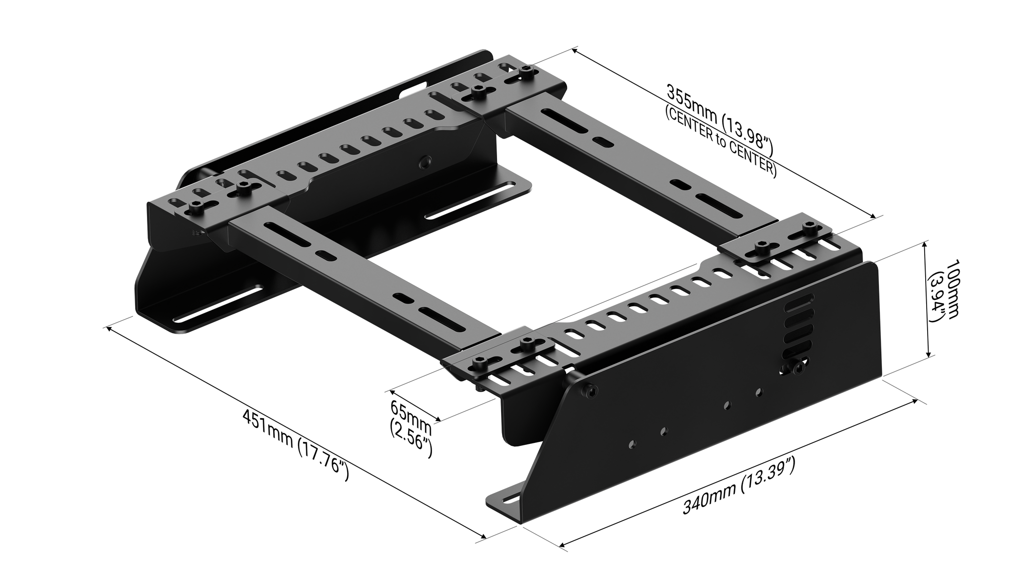 Trak Racer Universal stolsfästen för Recline stol