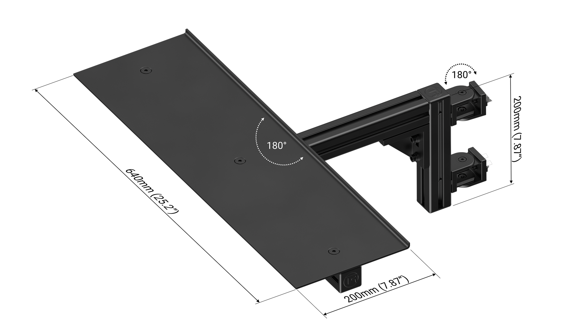 Trak Racer Tangentbordshållare Shelf