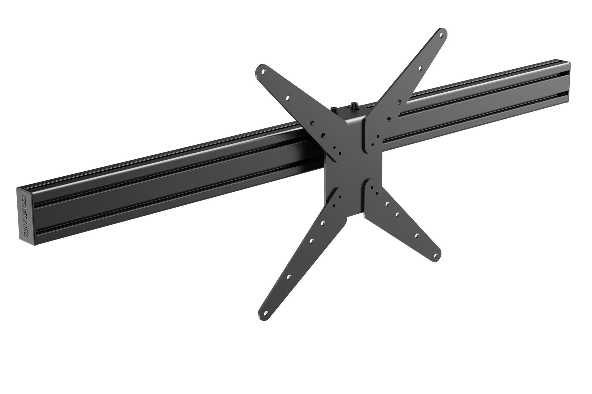 Trak Racer centerprofil 1200 mm med singel skärmfäste
