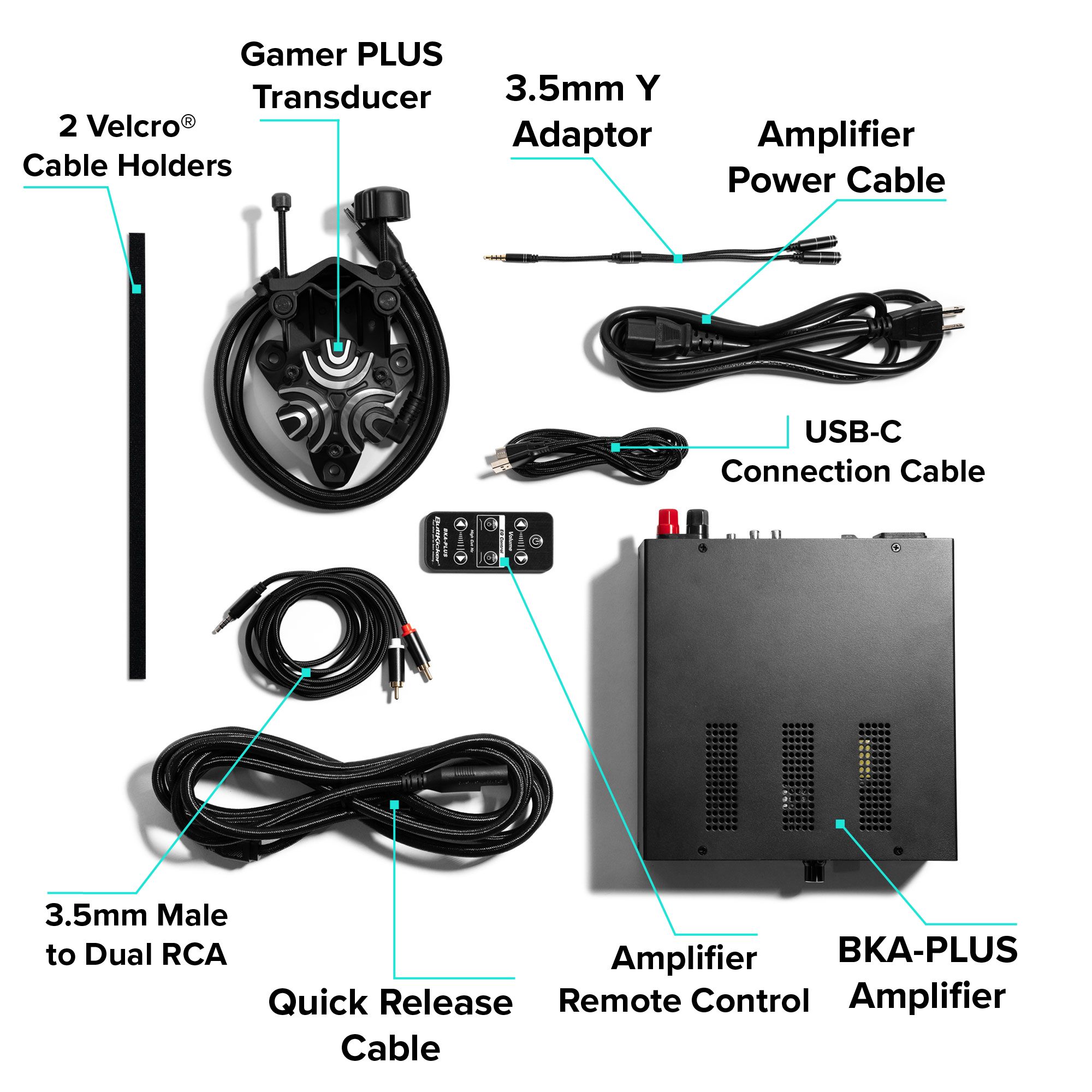 ButtKicker GR Gamer PLUS inkl fäste