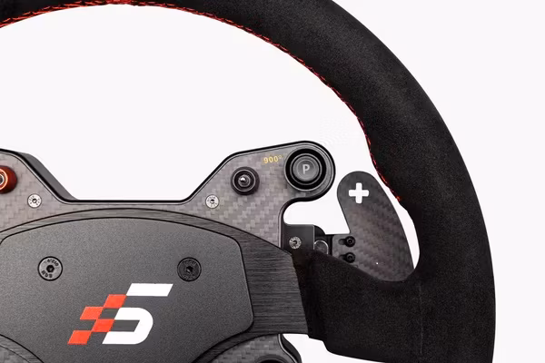 Simagic GT1 Rund ratt Alcantara