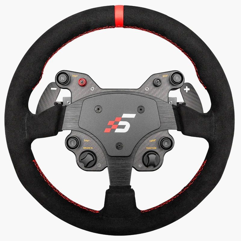Simagic GT1 Rund ratt Alcantara