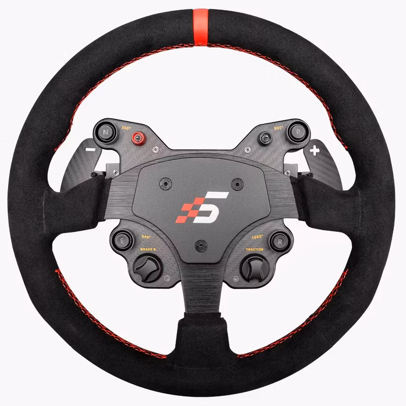 Simagic GT1 Rund ratt Alcantara