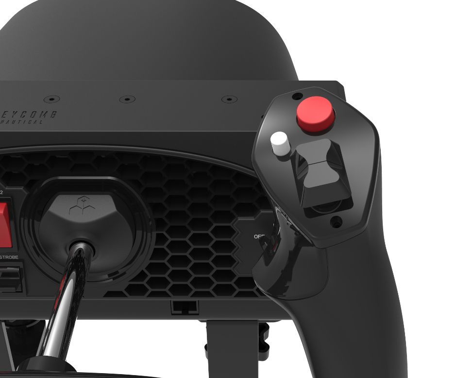Honeycomb Alpha Flight Controls Yoke & Switch Panel