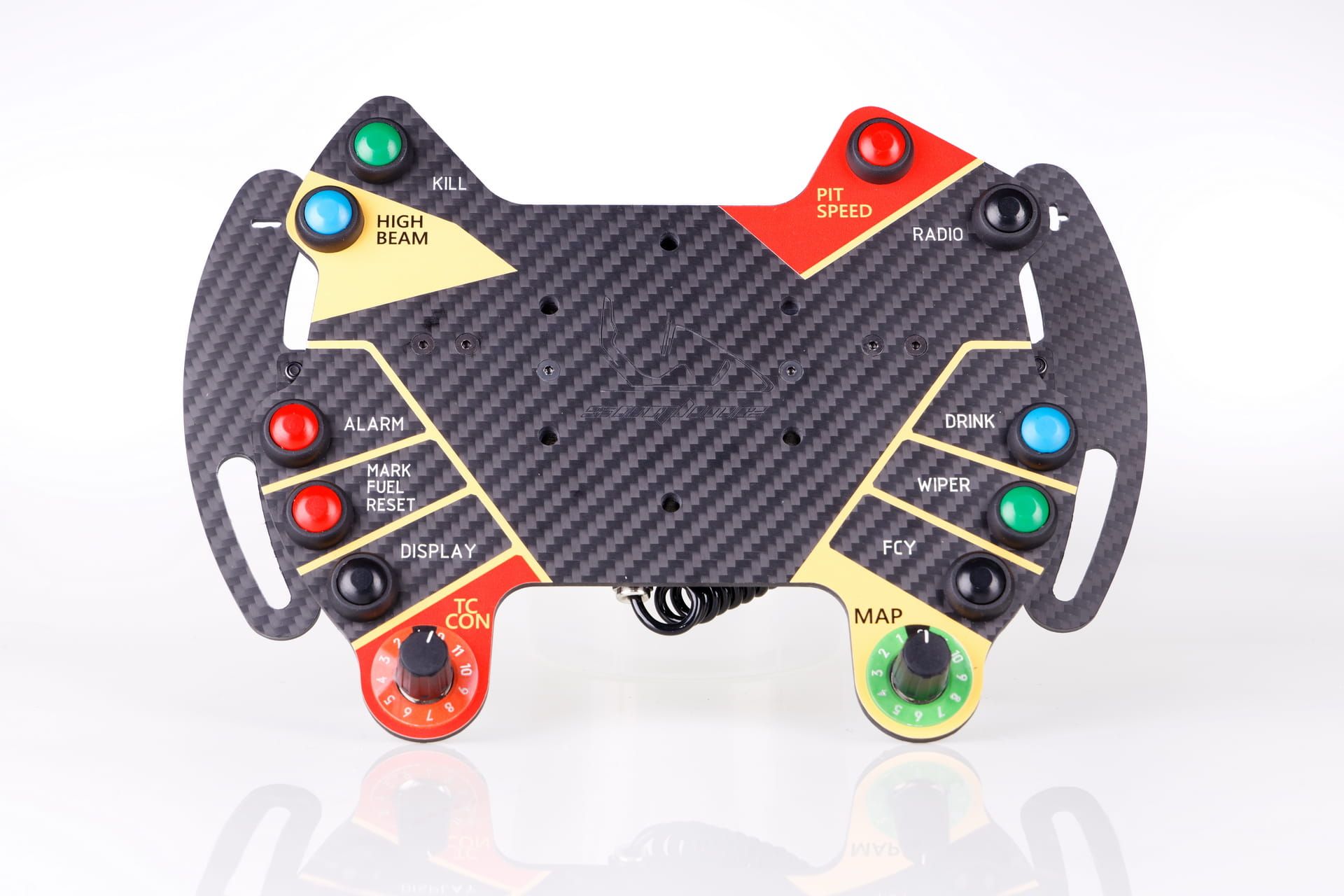 SimLine  Button Plate GT3-R USB med Funky Switch