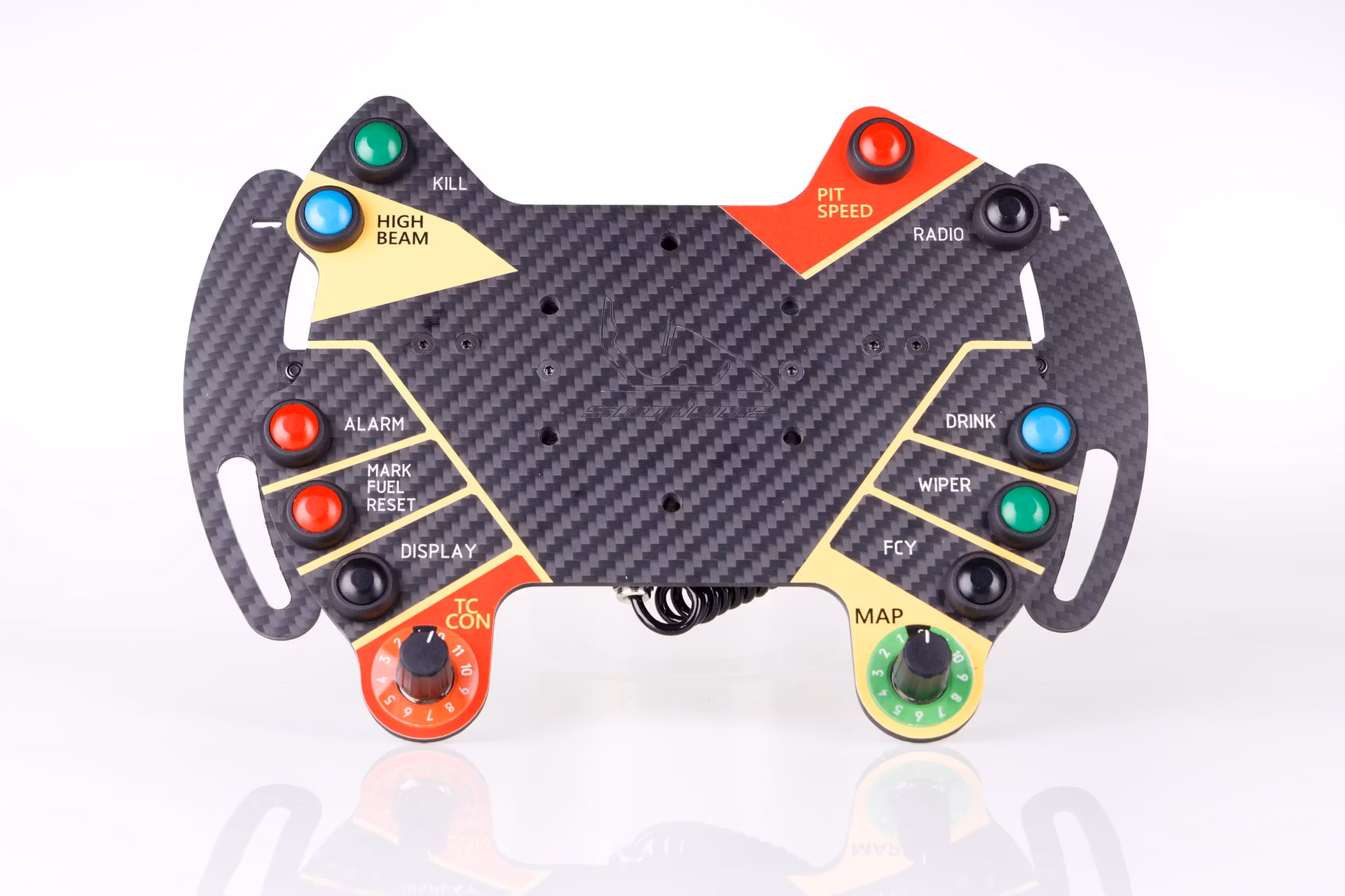 SimLine  Button Plate GT3-R USB med Funky Switch