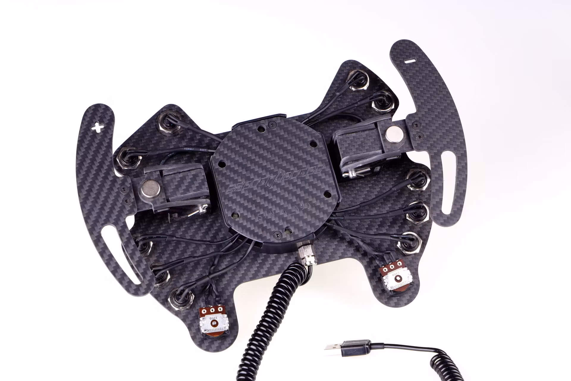SimLine  Button Plate GT3-R USB med Funky Switch