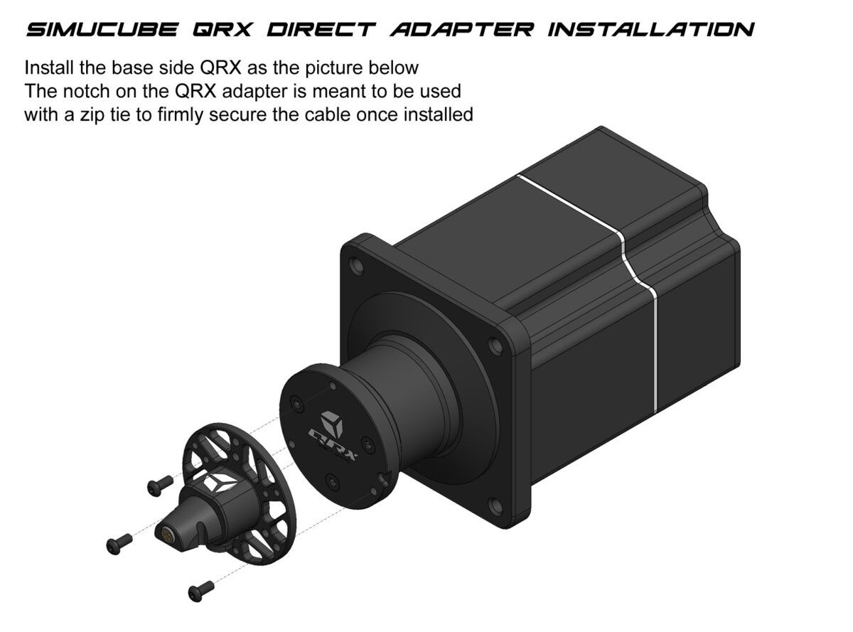 Cube Controls QRX Simucube Adapter