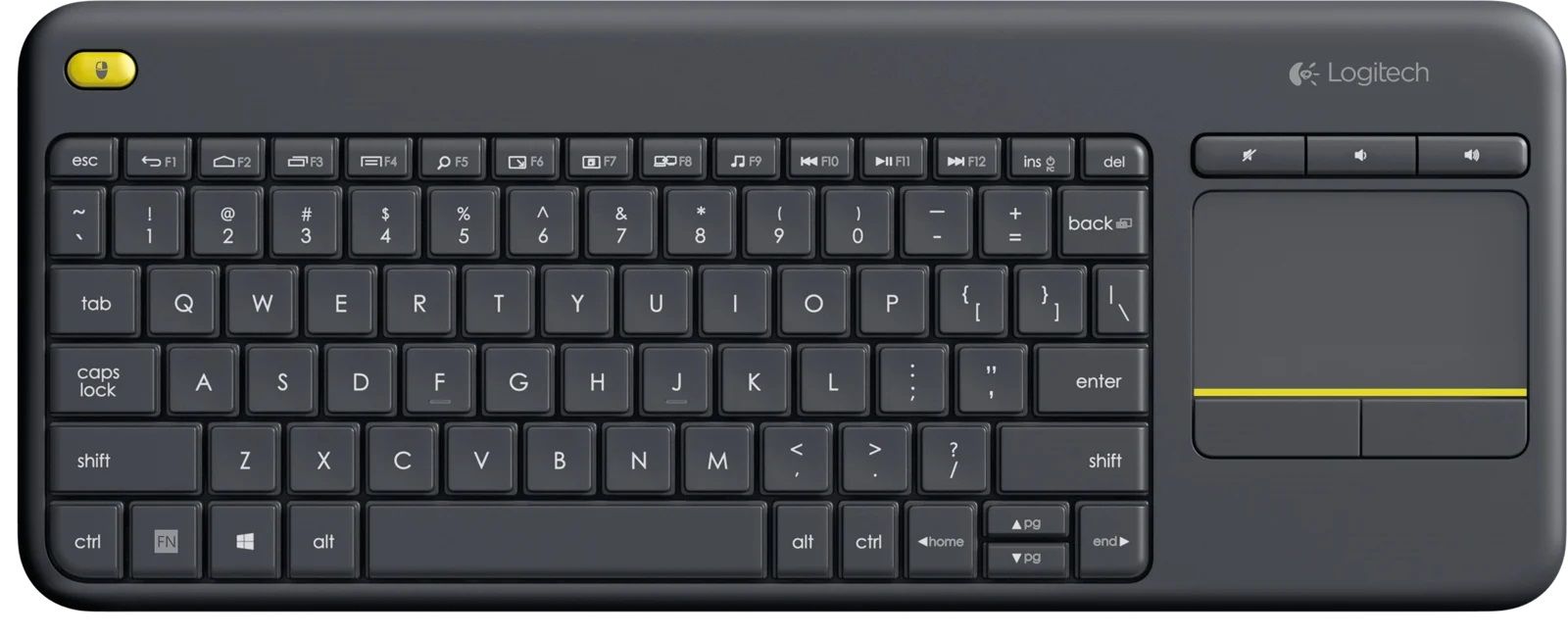 Logitech Tangentbord Wireless Touch K400 Plus