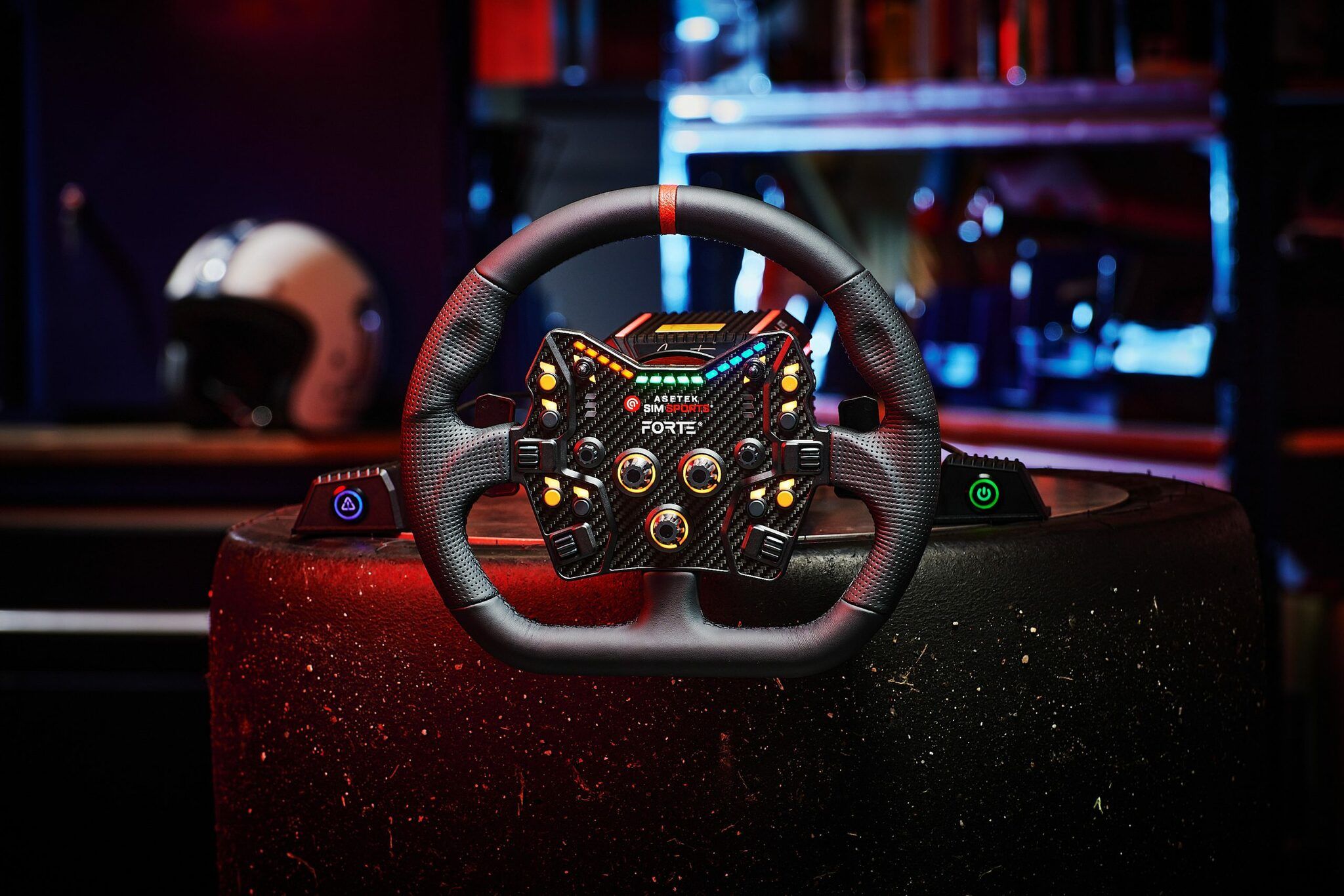 Asetek Forte Button Box - ENBART BUTTON BOX