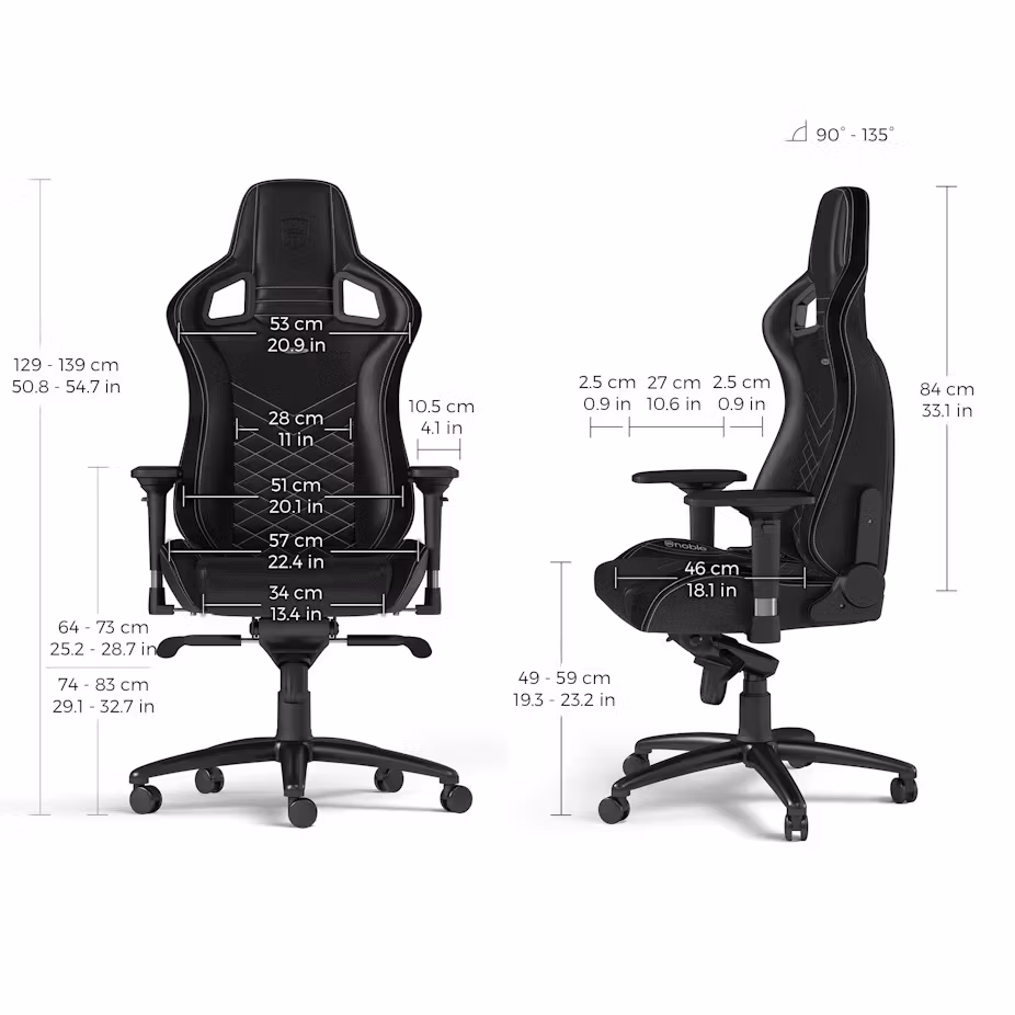 Noblechairs EPIC Black/Gold