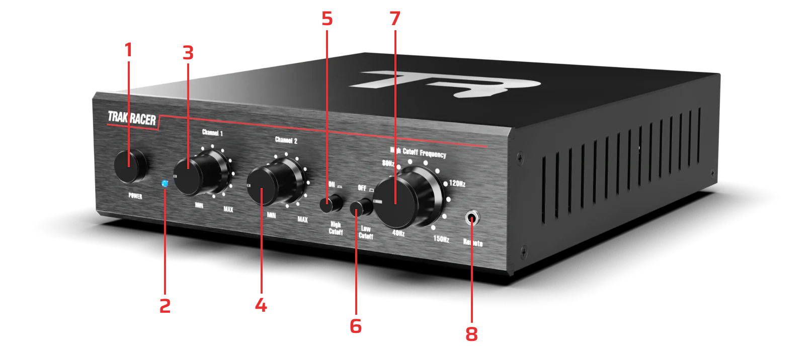 Trak Racer Haptic Bass Shaker Kit 200w