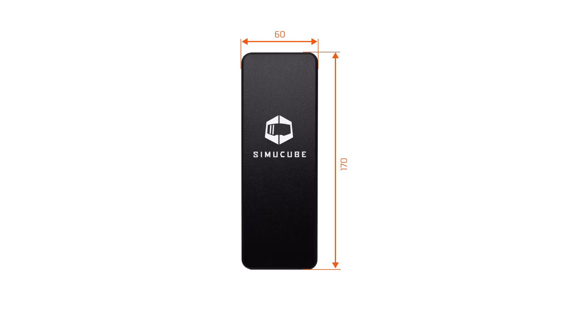 Simucube Throttle Pedal Face Flat