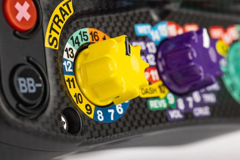 Mercedes-AMG PETRONAS Formula One Sim Racing Steering Wheel (2024)